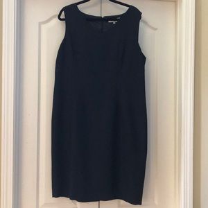 Kasper Separates Sleeveless Black Dress